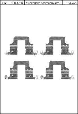 Quick Brake 109-1766 Spring set disc brake Quick Brake 109-1766 Spring set disc brake