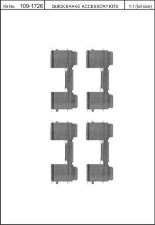 Quick Brake 109-1726 Spring set disc brake