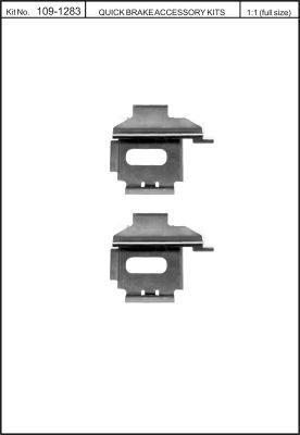 Quick Brake 109-1283 Spring set disc brake
