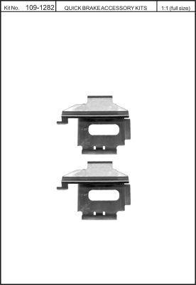 Quick Brake 109-1282 Spring set disc brake