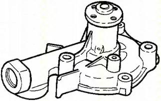 Triscan 860042937 Water pump Triscan 860042937 Water pump
