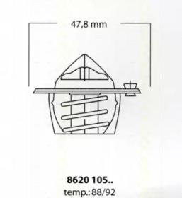 Triscan 862010592 Термостат Triscan 862010592 Термостат