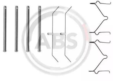 A.B.S. 1129Q Монтажний комплект гальмівних колодок A.B.S. 1129Q Монтажний комплект гальмівних колодок