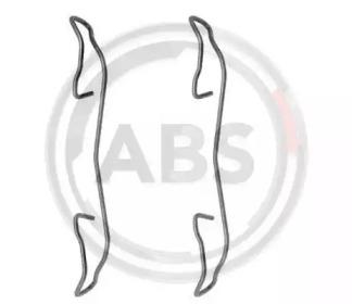 A.B.S. 1187Q Монтажний комплект гальмівних колодок