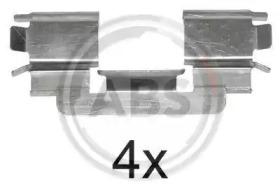A.B.S. 1216Q Комплект монтажный дисковых тормозных колодок