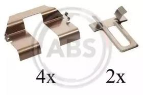 A.B.S. 1233Q Монтажний комплект гальмівних колодок A.B.S. 1233Q Монтажний комплект гальмівних колодок