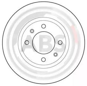 A.B.S. 15414 Диск гальмівний A.B.S. 15414 Диск гальмівний