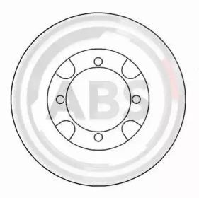 A.B.S. 15516 Диск тормозной A.B.S. 15516 Диск тормозной