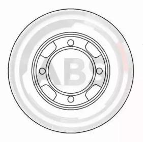 A.B.S. 15522 Brake disc