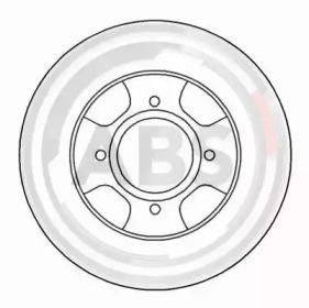 A.B.S. 15543 Диск гальмівний A.B.S. 15543 Диск гальмівний