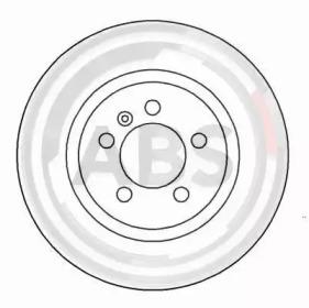 A.B.S. 16080 Диск гальмівний