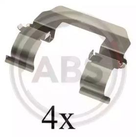 A.B.S. 1617Q Монтажний комплект гальмівних колодок