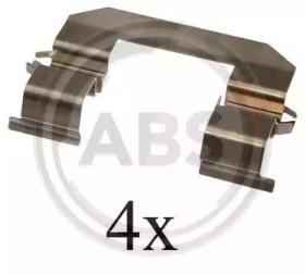 A.B.S. 1645Q Монтажний комплект гальмівних колодок