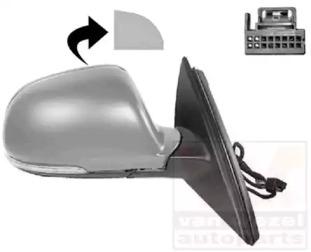 Van Wezel 7636808 Outer mirror assy Van Wezel 7636808 Outer mirror assy