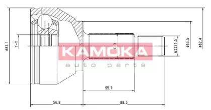 Kamoka 7092 Шрус Kamoka 7092 Шрус