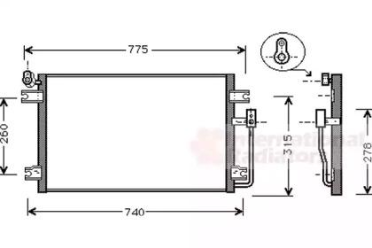 Van Wezel 81005030 Конденсер Van Wezel 81005030 Конденсер