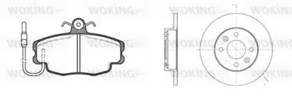 Woking 80413.00 Комплект гальмівних дисків з колодками Woking 80413.00 Комплект гальмівних дисків з колодками