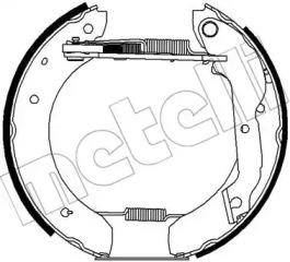 Metelli 51-0246 Brake pads