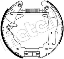 Metelli 51-0308 Brake pads