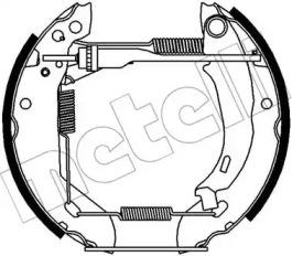 Metelli 51-0392 Brake pads Metelli 51-0392 Brake pads