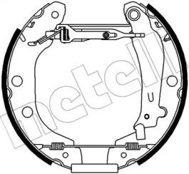 Metelli 51-0431 Колодки гальмівні Metelli 51-0431 Колодки гальмівні