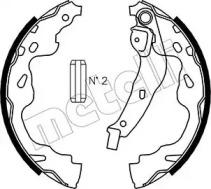 Metelli 53-0438 Brake pads