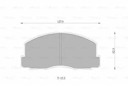 Bosch 0 986 AB9 003 Brake pads Bosch 0 986 AB9 003 Brake pads