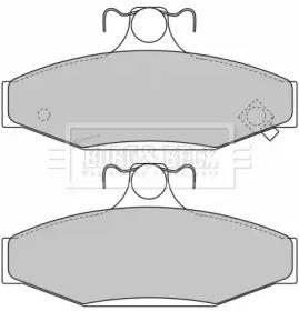 Borg & Beck BBP1650 Brake pads