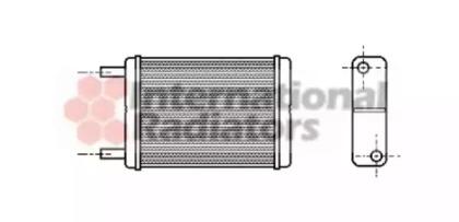 Van Wezel 53006182 Радіатор обігрівача салону