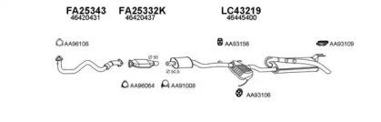 Veneporte 430007 Глушник вихлопних газів кінцевий Veneporte 430007 Глушник вихлопних газів кінцевий