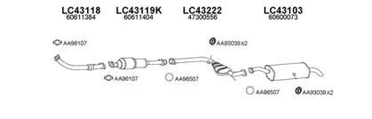 Veneporte 430028 Глушитель выхлопных газов конечный