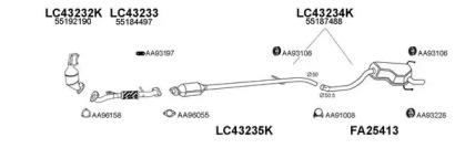 Veneporte 430047 Глушник вихлопних газів кінцевий Veneporte 430047 Глушник вихлопних газів кінцевий