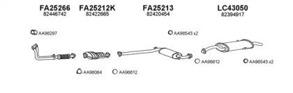 Veneporte 430050 Глушник вихлопних газів кінцевий Veneporte 430050 Глушник вихлопних газів кінцевий