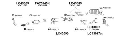 Veneporte 430062 Глушник вихлопних газів кінцевий