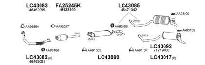 Veneporte 430064 Глушник вихлопних газів кінцевий