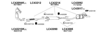 Veneporte 430066 Глушник вихлопних газів кінцевий