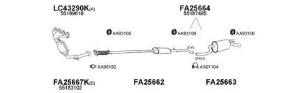 Veneporte 430068 Глушник вихлопних газів кінцевий