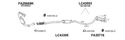 Veneporte 430080 Schalldaempfer Veneporte 430080 Schalldaempfer