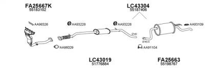 Veneporte 430085 Глушник вихлопних газів кінцевий