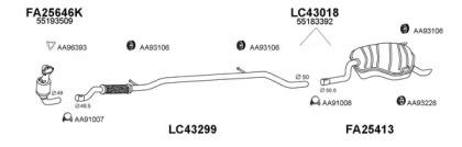 Veneporte 430091 Глушник вихлопних газів кінцевий