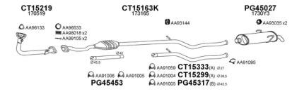 Veneporte 450003 Глушник вихлопних газів кінцевий