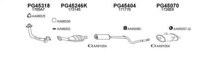 Veneporte 450018 Глушник вихлопних газів кінцевий Veneporte 450018 Глушник вихлопних газів кінцевий