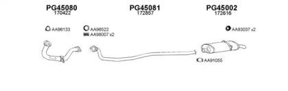 Veneporte 450022 Глушник вихлопних газів кінцевий Veneporte 450022 Глушник вихлопних газів кінцевий