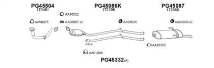 Veneporte 450023 Глушник вихлопних газів кінцевий Veneporte 450023 Глушник вихлопних газів кінцевий