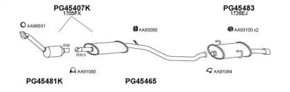 Veneporte 450046 Глушник вихлопних газів кінцевий Veneporte 450046 Глушник вихлопних газів кінцевий