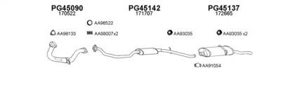 Veneporte 450097 Глушник вихлопних газів кінцевий Veneporte 450097 Глушник вихлопних газів кінцевий