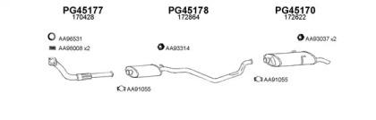 Veneporte 450116 Глушник вихлопних газів кінцевий Veneporte 450116 Глушник вихлопних газів кінцевий