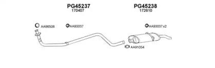 Veneporte 450182 Глушник вихлопних газів кінцевий