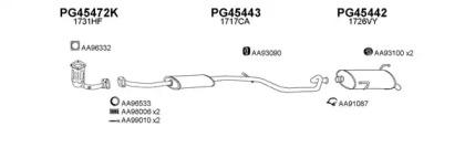 Veneporte 450202 Глушник вихлопних газів кінцевий Veneporte 450202 Глушник вихлопних газів кінцевий