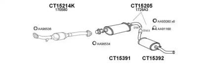 Veneporte 450244 Глушник вихлопних газів кінцевий